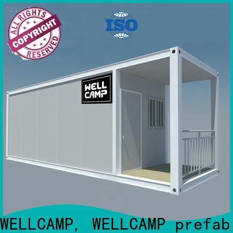 WELLCAMP, WELLCAMP prefab house, WELLCAMP container house roof small container homes manufacturer for office