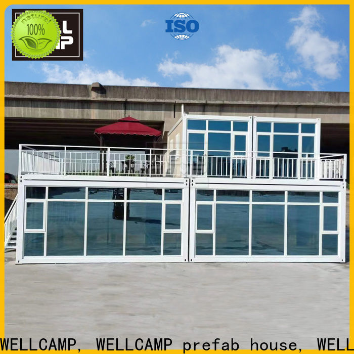 WELLCAMP, WELLCAMP prefab house, WELLCAMP container house manufactured shipping crate homes labour camp for resort