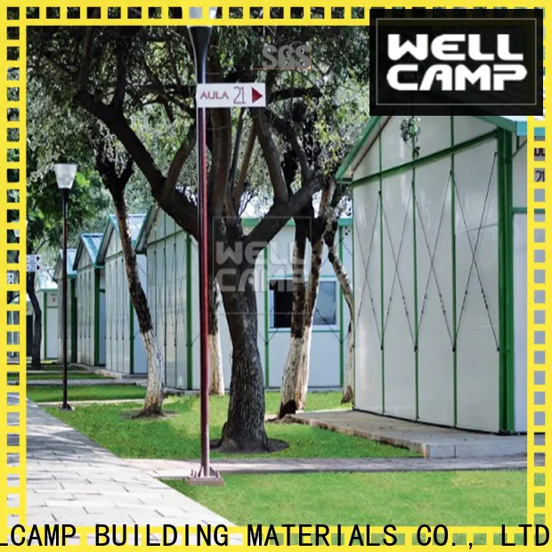 WELLCAMP, WELLCAMP prefab house, WELLCAMP container house recyclable prefab homes apartment for labour camp