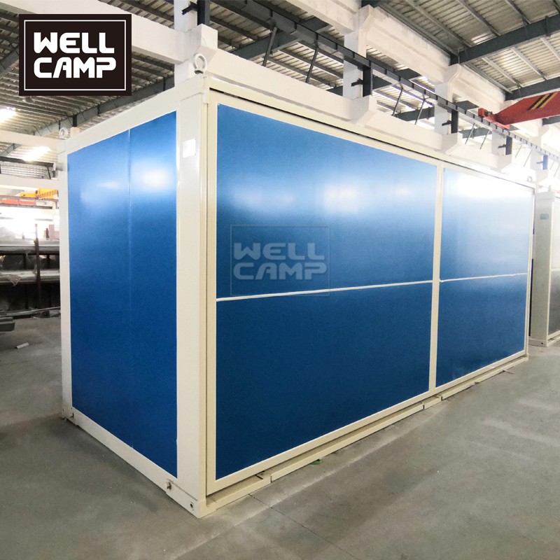 WELLCAMP, WELLCAMP prefab house, WELLCAMP container house container shelter with two bedroom for living-3