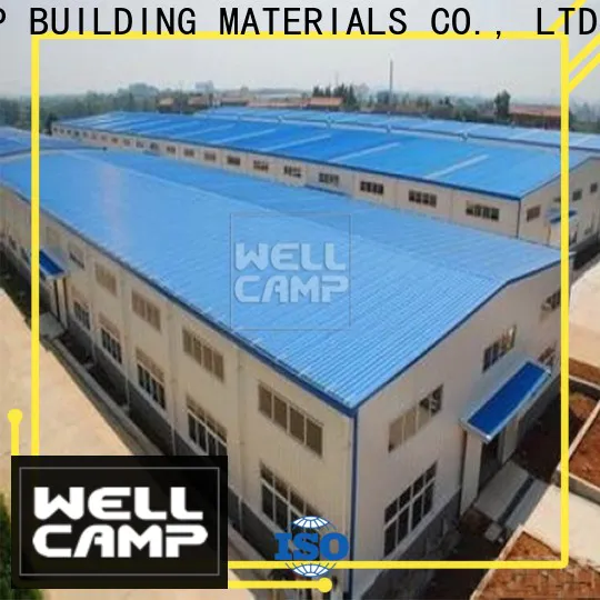 WELLCAMP, WELLCAMP prefab house, WELLCAMP container house sandwich steel warehouse manufacturer for warehouse
