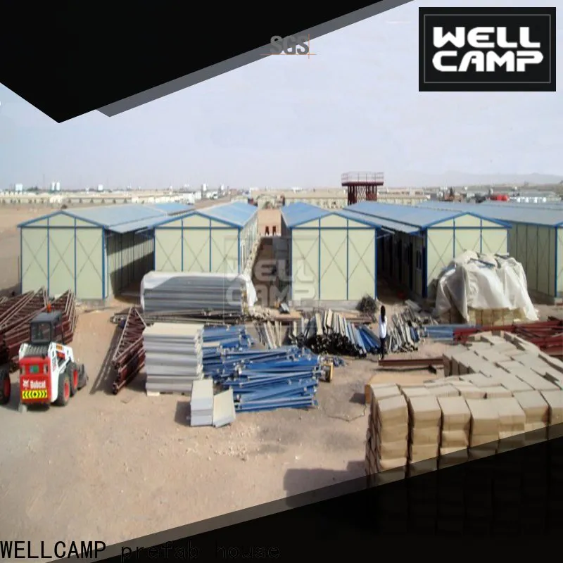 WELLCAMP, WELLCAMP prefab house, WELLCAMP container house single prefab houses for sale apartment for labour camp