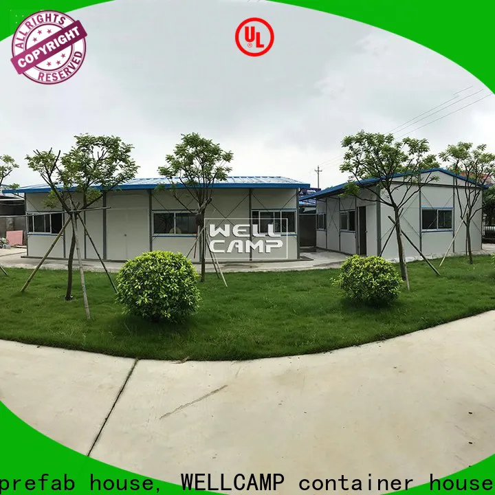 WELLCAMP, WELLCAMP prefab house, WELLCAMP container house recyclable prefab house kits apartment for accommodation worker
