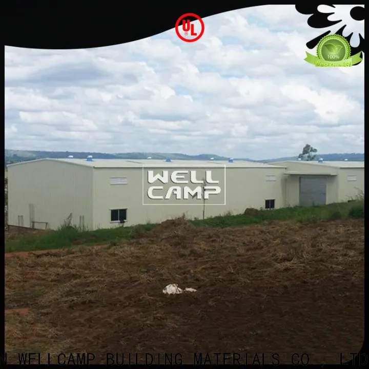 WELLCAMP, WELLCAMP prefab house, WELLCAMP container house prefabricated warehouse supplier for warehouse