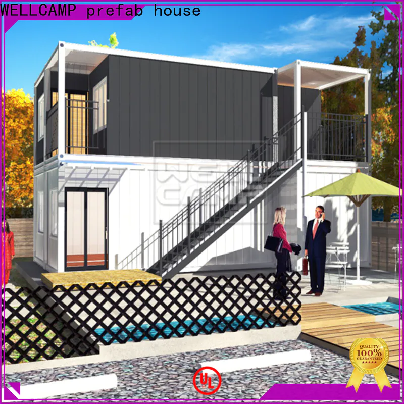 WELLCAMP, WELLCAMP prefab house, WELLCAMP container house eco friendly buy shipping container home labour camp for resort