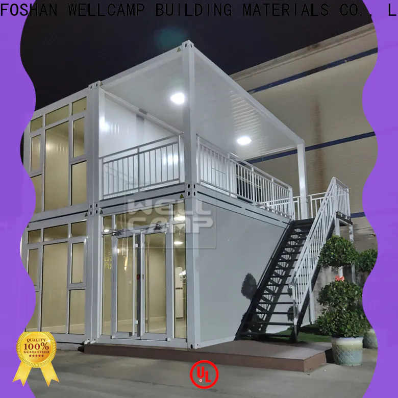 WELLCAMP, WELLCAMP prefab house, WELLCAMP container house china luxury living container villa wholesale for hotel