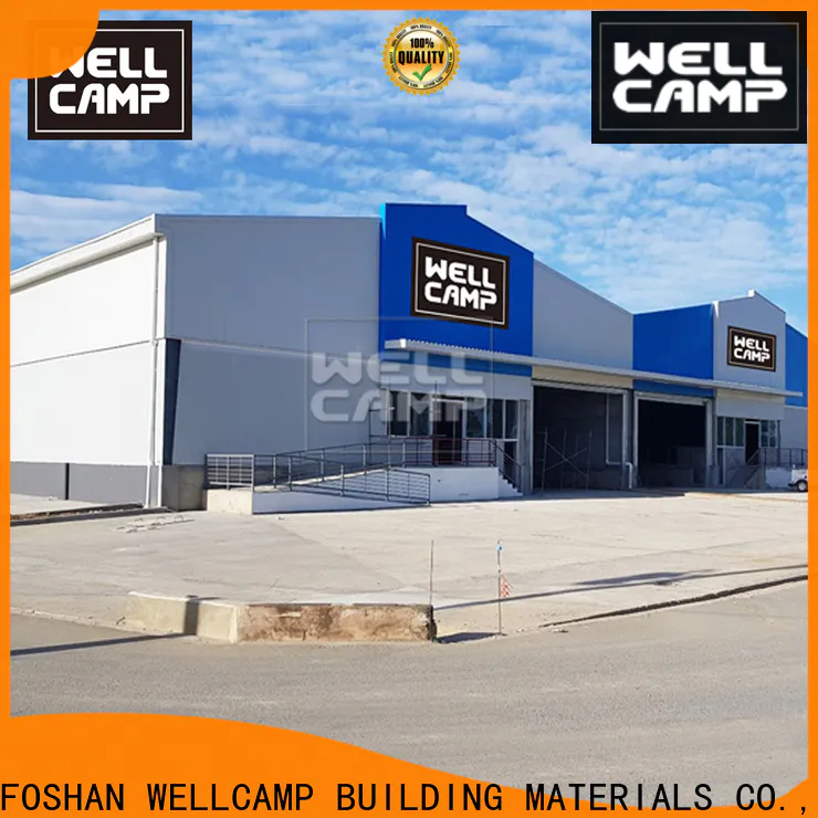 WELLCAMP, WELLCAMP prefab house, WELLCAMP container house span steel workshop manufacturer for warehouse