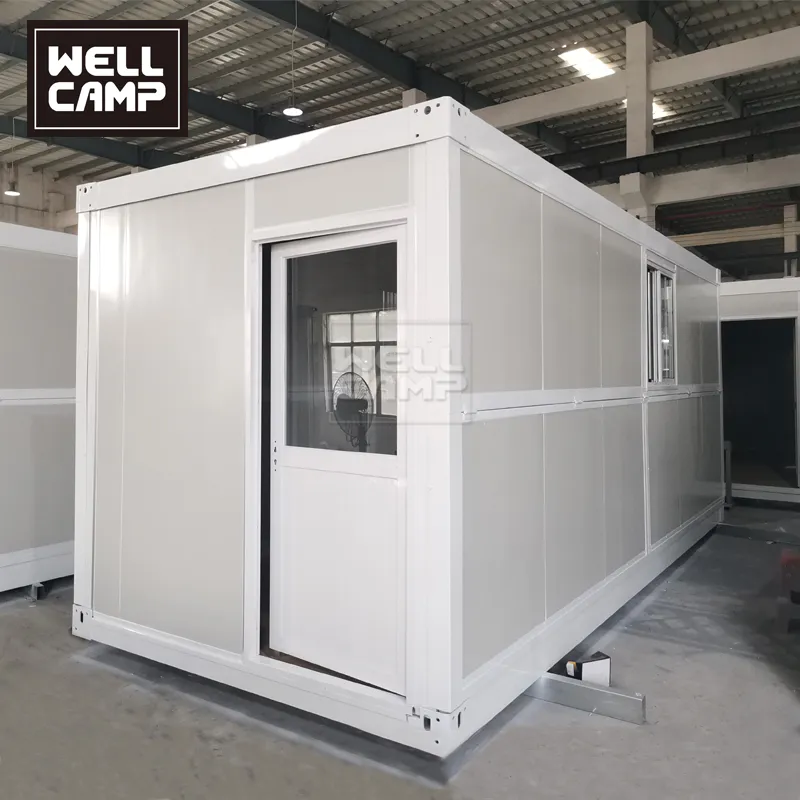 WELLCAMP, WELLCAMP prefab house, WELLCAMP container house customized fold up container house classroom for hospital