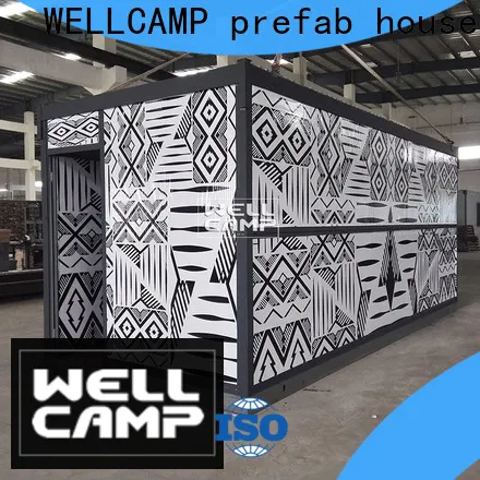 WELLCAMP, WELLCAMP prefab house, WELLCAMP container house sandwich modular container homes manufacturer for sale