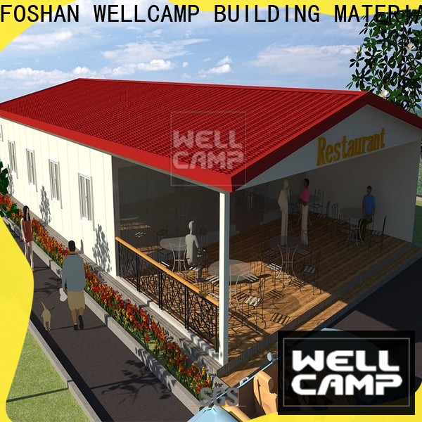 WELLCAMP, WELLCAMP prefab house, WELLCAMP container house steel villa house building for sale