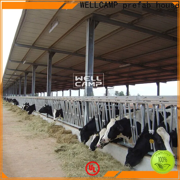 WELLCAMP, WELLCAMP prefab house, WELLCAMP container house sandwich steel shed fast install wholesale