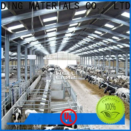color steel shed maker for cow shed