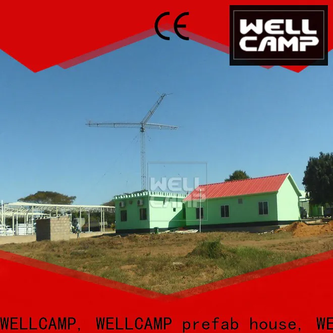 WELLCAMP, WELLCAMP prefab house, WELLCAMP container house steel villa house maker for restaurant
