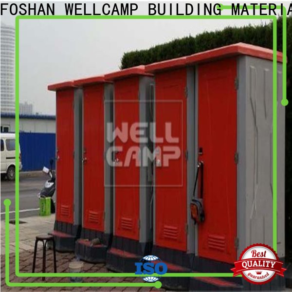 WELLCAMP, WELLCAMP prefab house, WELLCAMP container house prefab best portable toilet container for outdoor