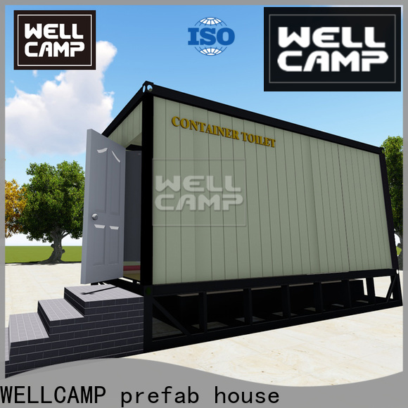 WELLCAMP, WELLCAMP prefab house, WELLCAMP container house mobile portable toilet manufacturers public toilet wholesale