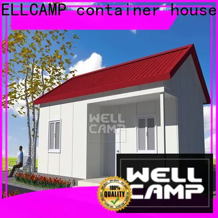 WELLCAMP, WELLCAMP prefab house, WELLCAMP container house fast install steel villa house building for hotel