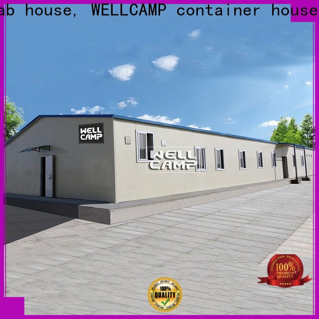 WELLCAMP, WELLCAMP prefab house, WELLCAMP container house simple prefab guest house refugee house for dormitory