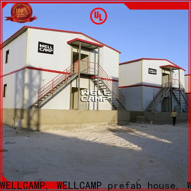 WELLCAMP, WELLCAMP prefab house, WELLCAMP container house panel prefab house kits building for office