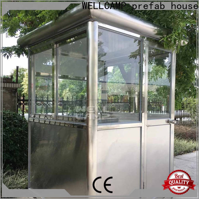 WELLCAMP, WELLCAMP prefab house, WELLCAMP container house mobile security room supplier for security room