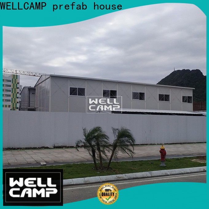 WELLCAMP, WELLCAMP prefab house, WELLCAMP container house project prefab guest house apartment for office