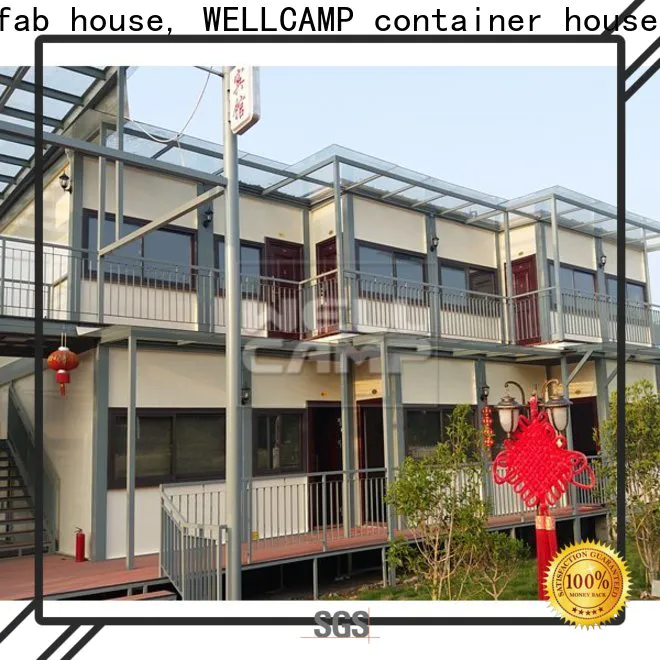 WELLCAMP, WELLCAMP prefab house, WELLCAMP container house modern container homes wholesale