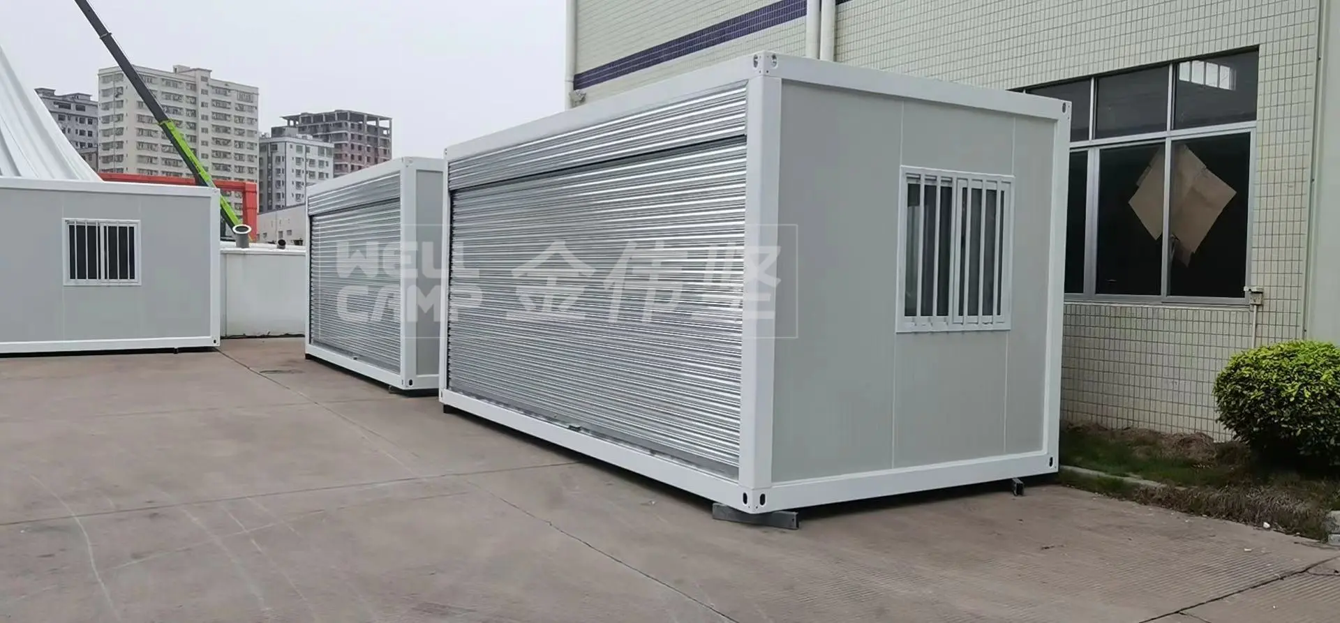 China Zhao Qing City Container Shop Project 48 Shops