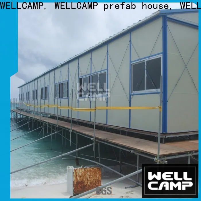 WELLCAMP, WELLCAMP prefab house, WELLCAMP container house prefab homes on seaside for hospital