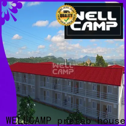 WELLCAMP, WELLCAMP prefab house, WELLCAMP container house concrete modular house standard building for hotel
