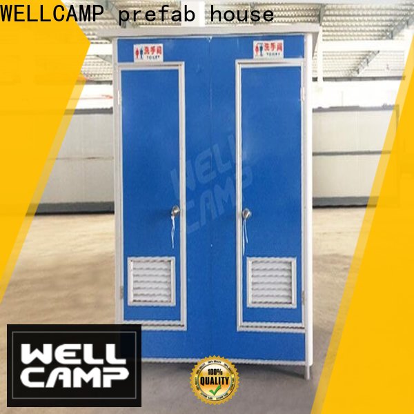 WELLCAMP, WELLCAMP prefab house, WELLCAMP container house aluminum portable toilets for sale price public toilet for outdoor