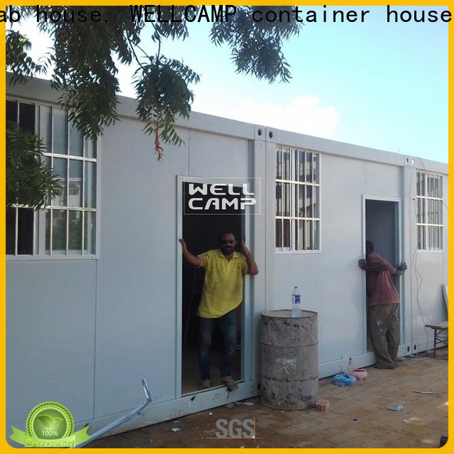 WELLCAMP, WELLCAMP prefab house, WELLCAMP container house pack detachable container house wholesale for apartment