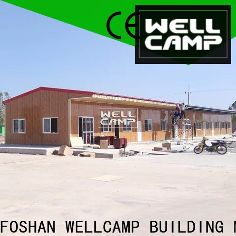 WELLCAMP, WELLCAMP prefab house, WELLCAMP container house T prefabricated House classroom for labour camp