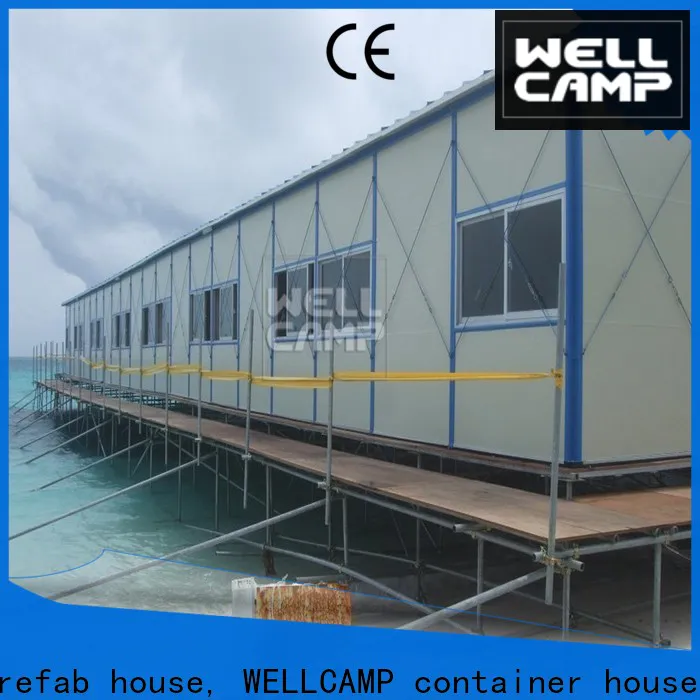 WELLCAMP, WELLCAMP prefab house, WELLCAMP container house rock prefabricated houses china price on seaside for labour camp
