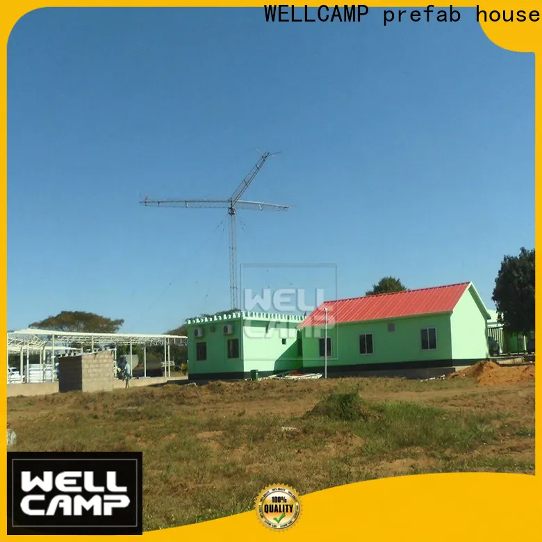 WELLCAMP, WELLCAMP prefab house, WELLCAMP container house Prefabricated Simple Villa maker for hotel