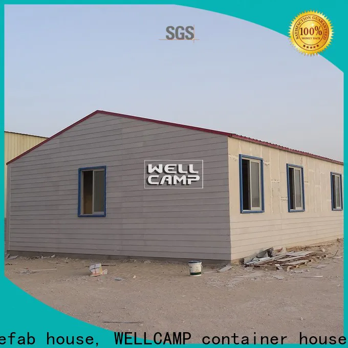 WELLCAMP, WELLCAMP prefab house, WELLCAMP container house style concrete modular house standard building for restaurant