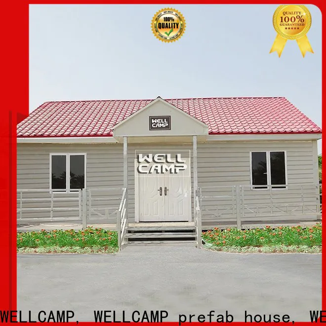 WELLCAMP, WELLCAMP prefab house, WELLCAMP container house luxury prefab modular house manufacturer for hotel
