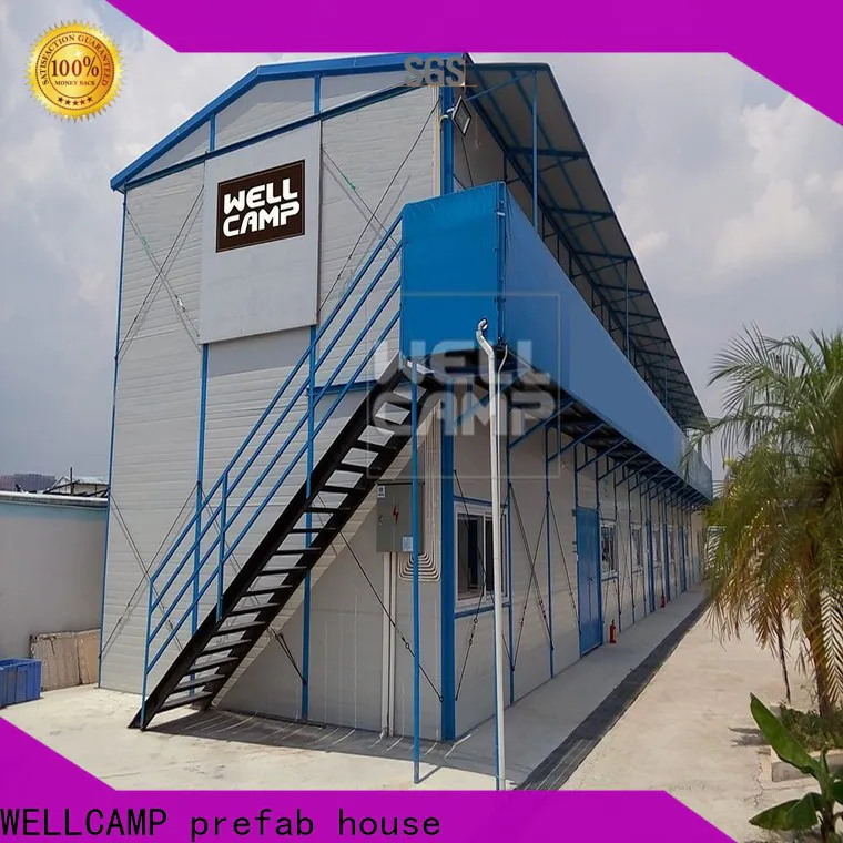 WELLCAMP, WELLCAMP prefab house, WELLCAMP container house project prefab homes home for labour camp