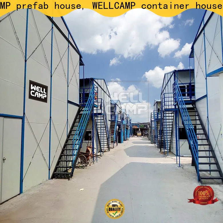WELLCAMP, WELLCAMP prefab house, WELLCAMP container house dormitory prefab houses wholesale for office