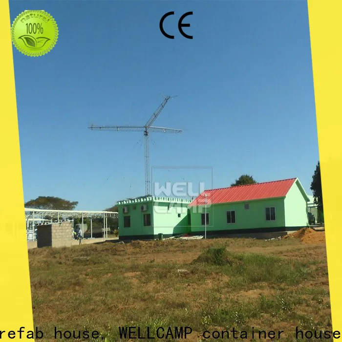 WELLCAMP, WELLCAMP prefab house, WELLCAMP container house pane steel villa house online wholesale