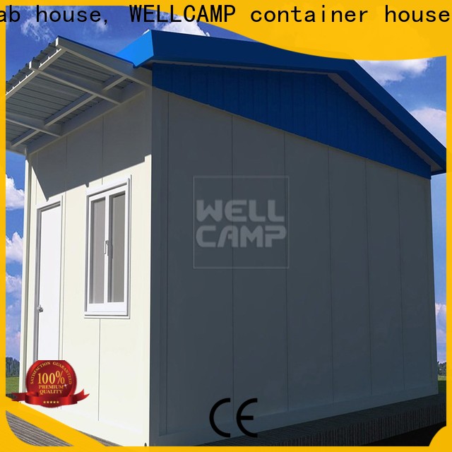 WELLCAMP, WELLCAMP prefab house, WELLCAMP container house sandwich security room prefab house online