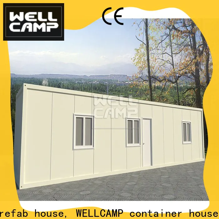 WELLCAMP, WELLCAMP prefab house, WELLCAMP container house ripple container house project wholesale for office