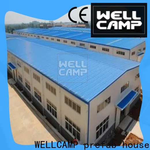 WELLCAMP, WELLCAMP prefab house, WELLCAMP container house sandwich steel workshop low cost