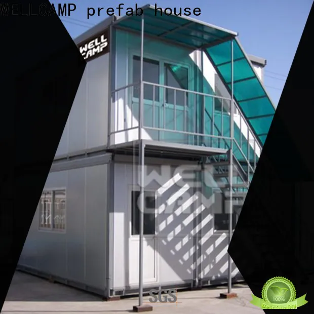 WELLCAMP, WELLCAMP prefab house, WELLCAMP container house shape container house supplier for living