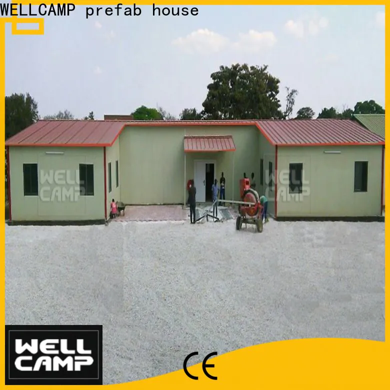 WELLCAMP, WELLCAMP prefab house, WELLCAMP container house economical prefab guest house building for office
