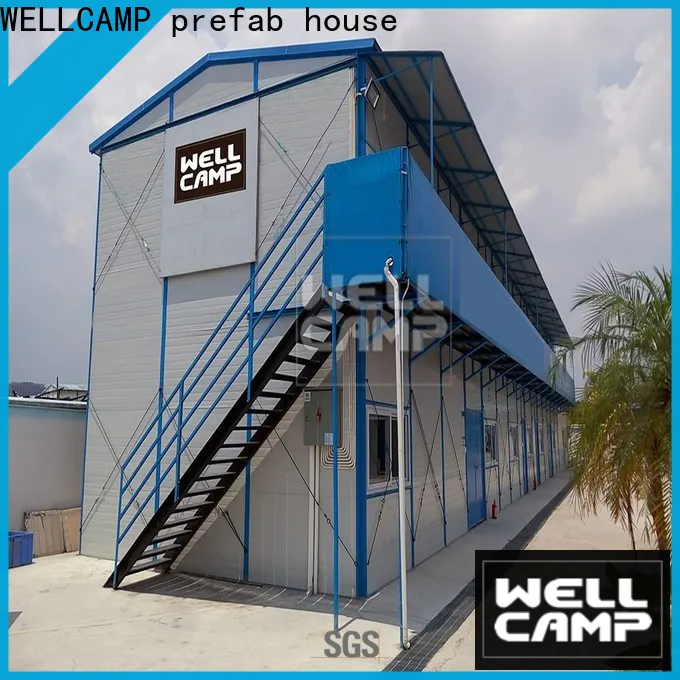 WELLCAMP, WELLCAMP prefab house, WELLCAMP container house labor prefab houses for sale on seaside for office