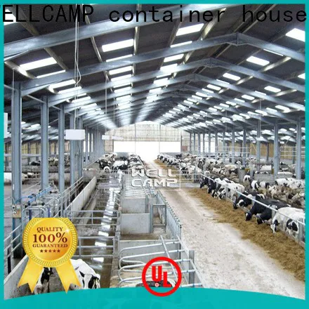 WELLCAMP, WELLCAMP prefab house, WELLCAMP container house steel structure maker for cow shed