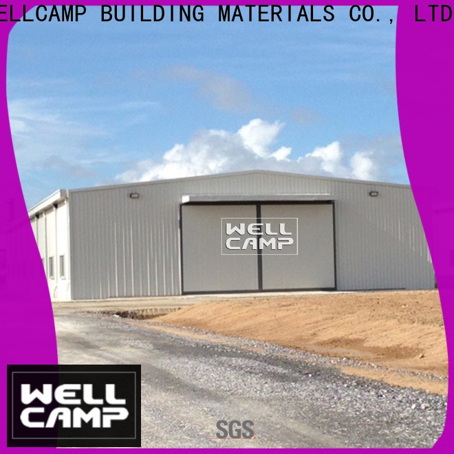 WELLCAMP, WELLCAMP prefab house, WELLCAMP container house large steel warehouse low cost for warehouse