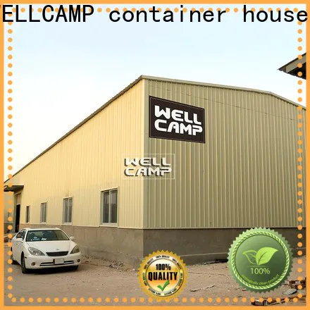 WELLCAMP, WELLCAMP prefab house, WELLCAMP container house frame prefabricated warehouse with brick wall