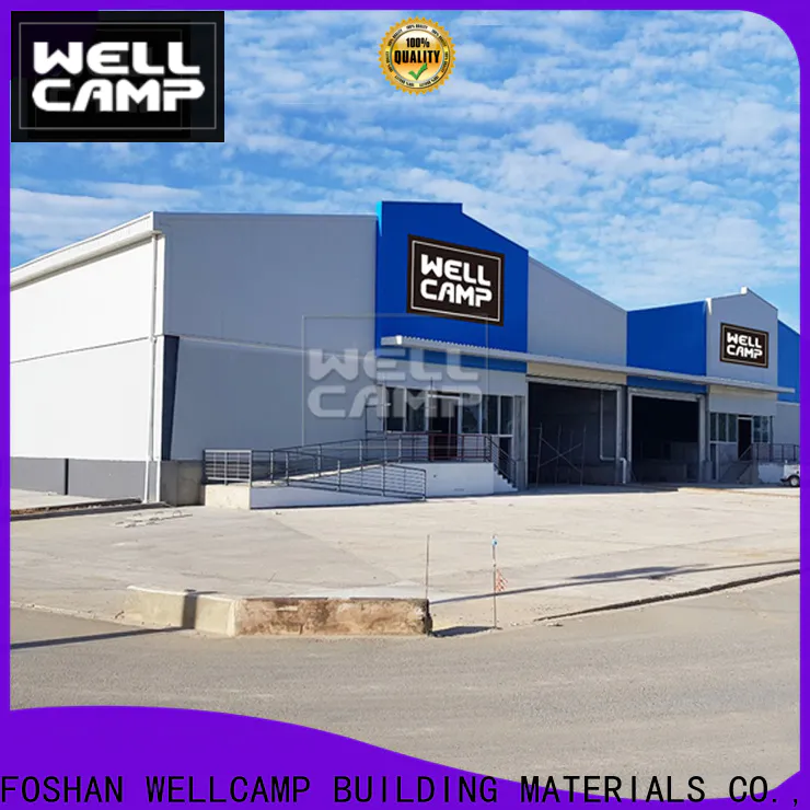 WELLCAMP, WELLCAMP prefab house, WELLCAMP container house panel steel warehouse low cost