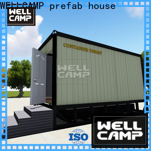 WELLCAMP, WELLCAMP prefab house, WELLCAMP container house movable portable toilets for sale container online