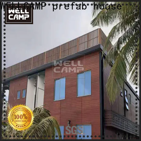 WELLCAMP, WELLCAMP prefab house, WELLCAMP container house amazing concrete modular house supplier for restaurant